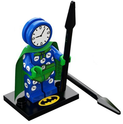 LEGO Minifigure-Clock King-Collectible Minifigures / The LEGO Batman Movie-COLTLBM2-3-Creative Brick Builders